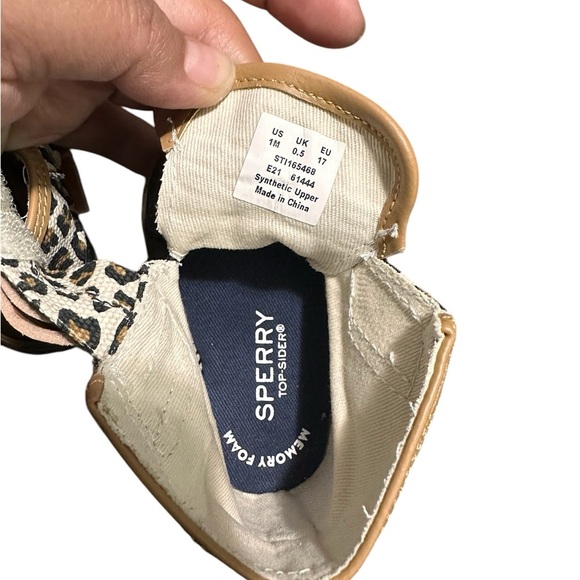 Sperry Baby-Girl's Icestorm Crib Ankle Boot Size 1 - Picture 5 of 5